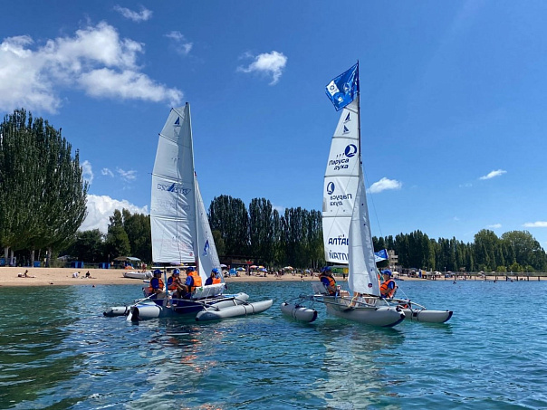 Центральная Азия приняла у себя международный инклюзивный проект«Паруса Духа».