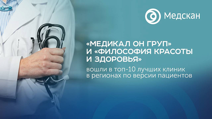 Клиники «Медскан» снова в числе победителей народной премии «ПроДокторов-2025»